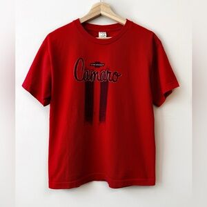 Chevrolet Camaro red graphic T-shirt youth XL